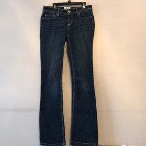 Aeropostale bootcut jeans size 3/4 long, dark wash